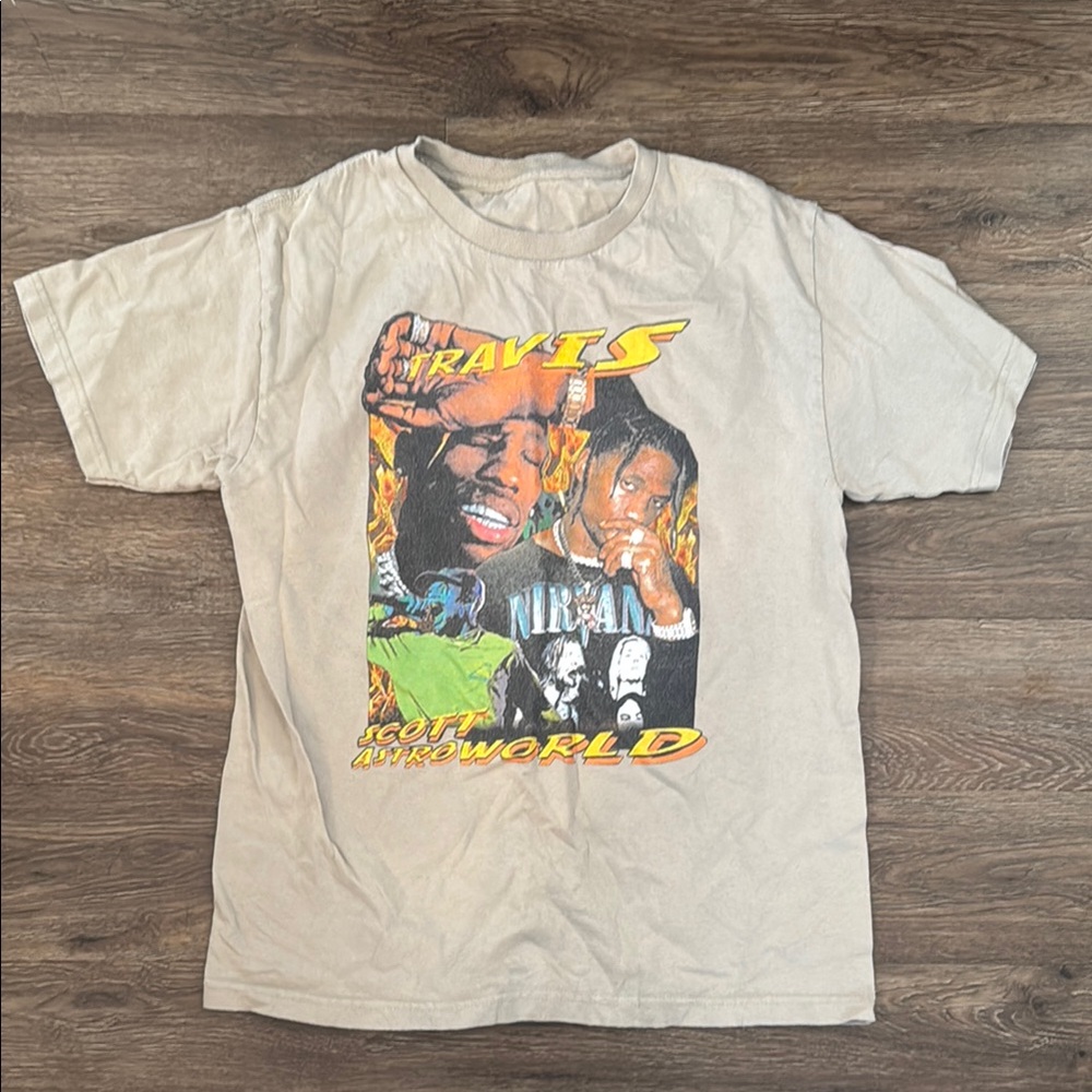 Travis Scott Astroworld Graphic Tee Size L